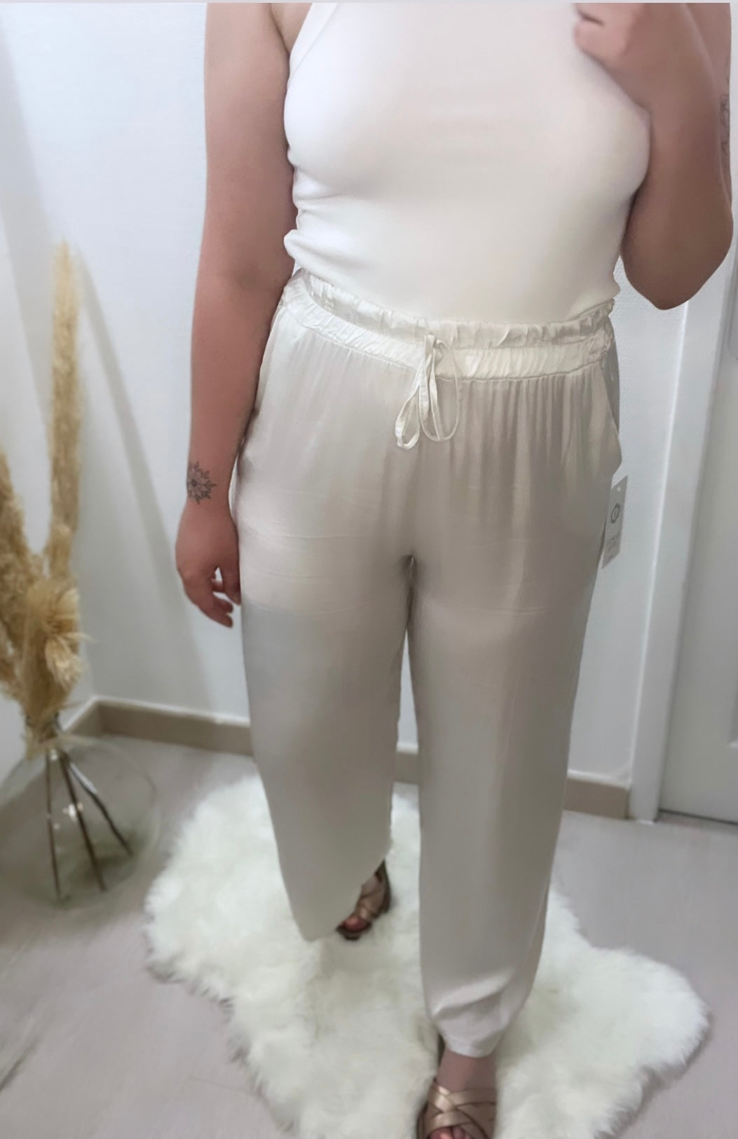 Pantalon Ali - satinée