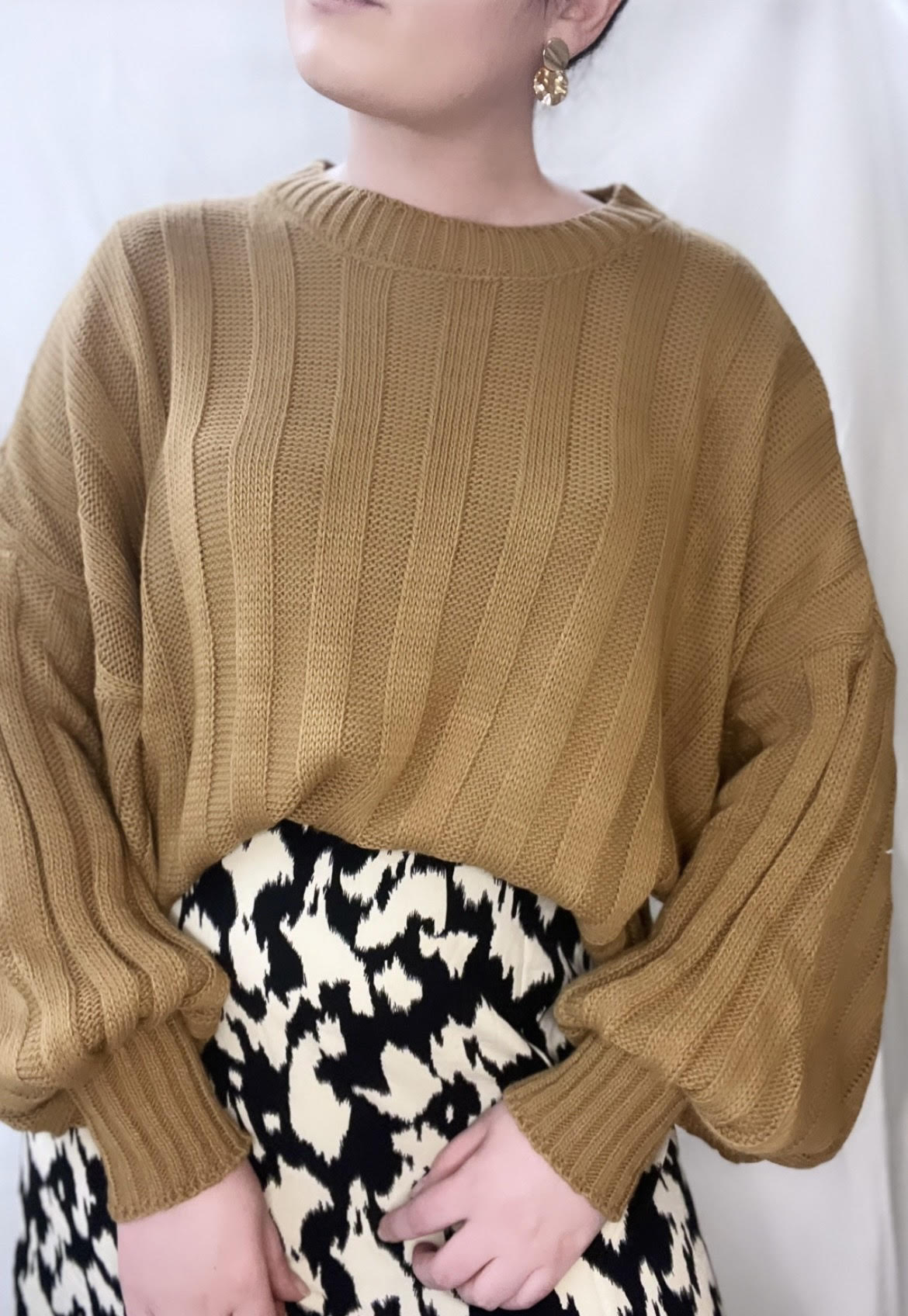 Pull Chloé - manches chauve souris