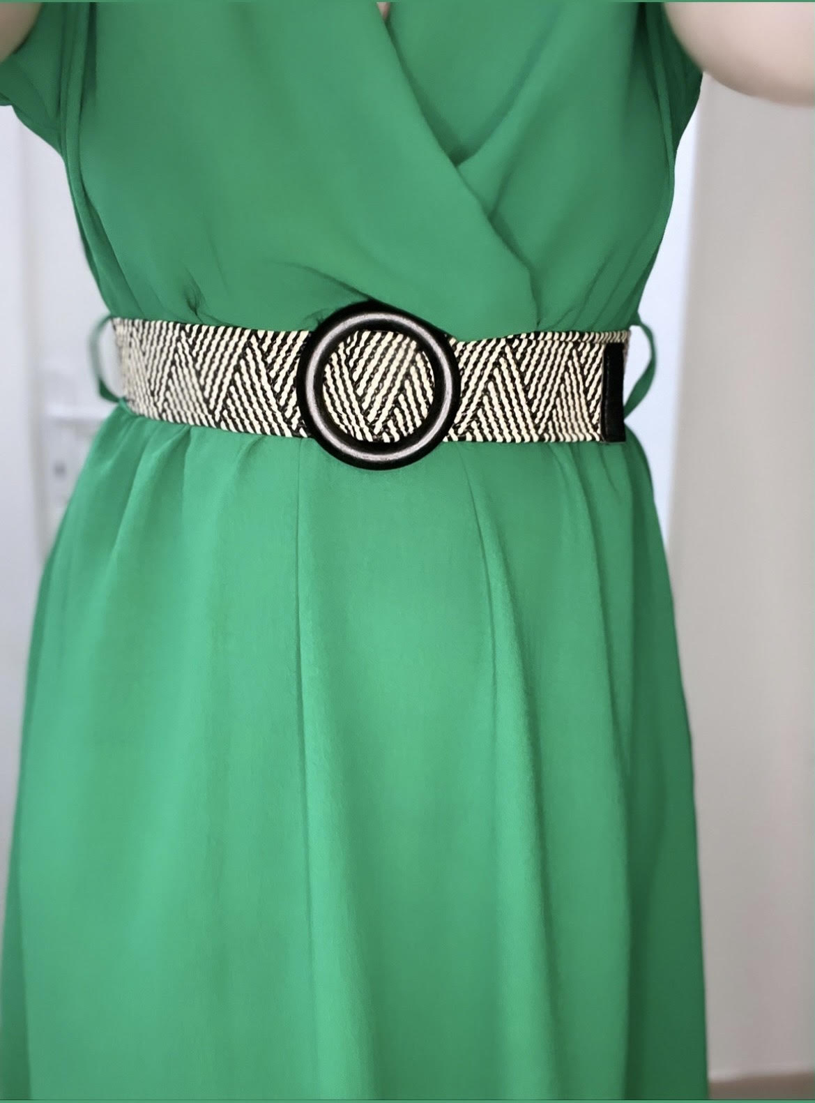Robe longue SOFIA avec ceinture