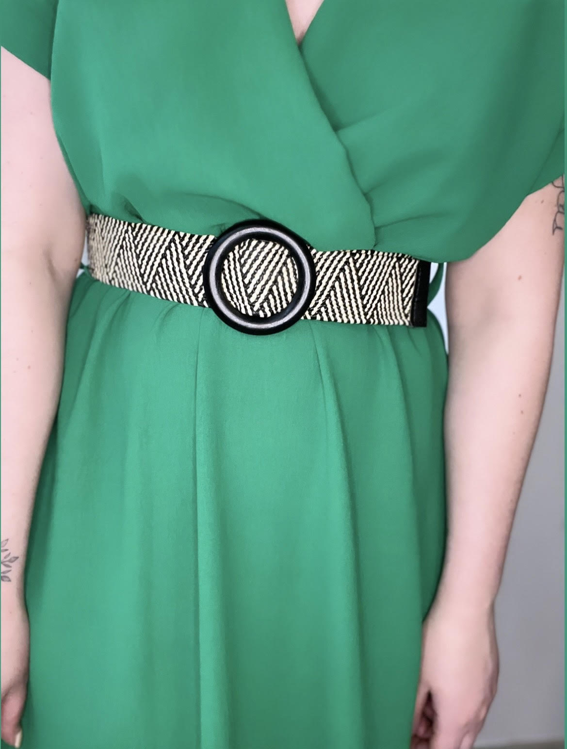 Robe longue SOFIA avec ceinture