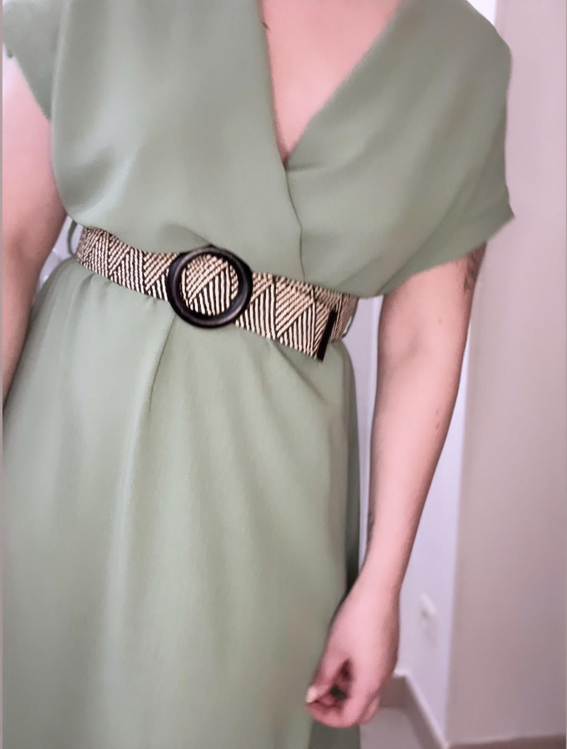 Robe longue SOFIA avec ceinture