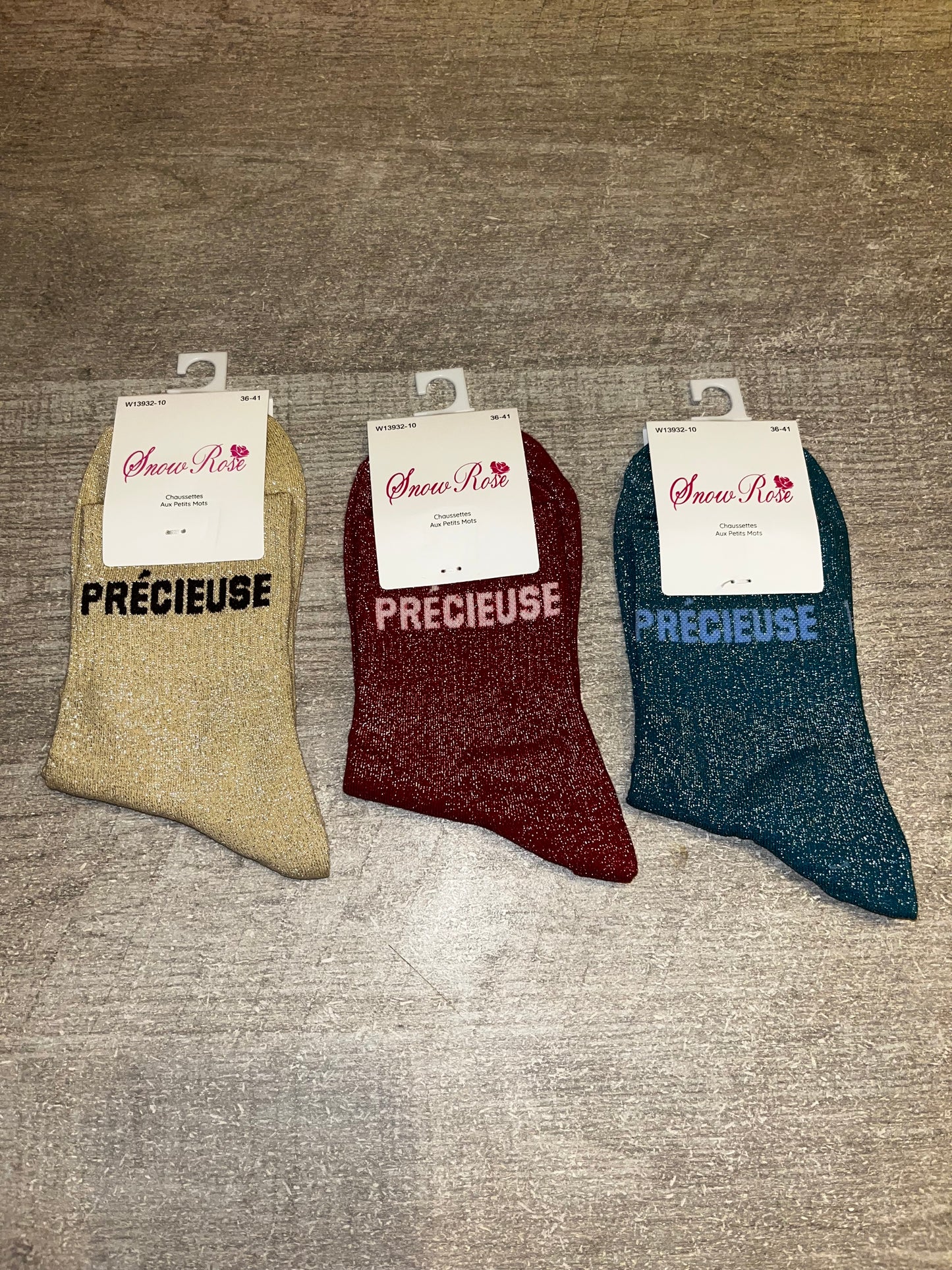 Chaussettes « précieuse »